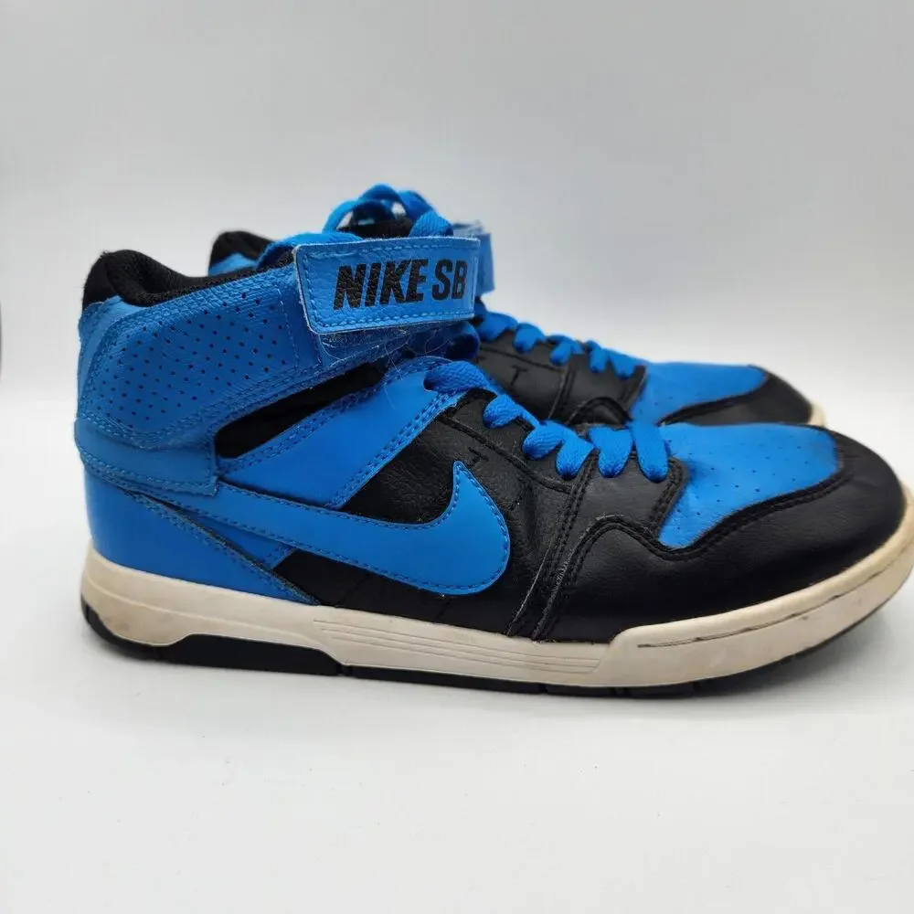 Nike SB Mogan Mid 2 Boys Size 5Y Blue Black‎